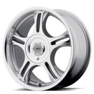 American Racing AR95T, 18x8 Wheel with 5 on 4.5 and 5 and 4.75 Bolt Pattern - Silver - AR95T8804